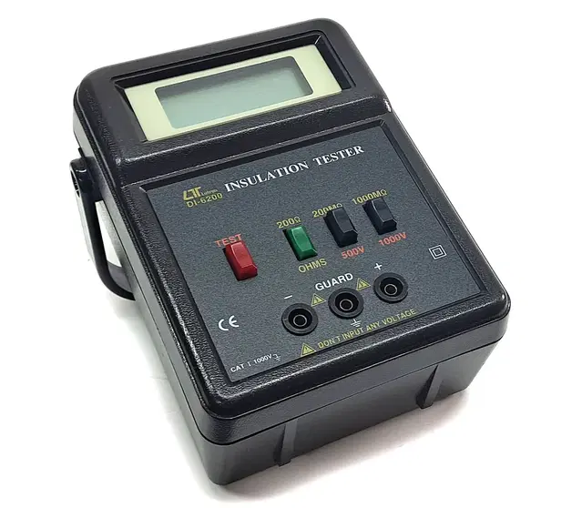 Lutron di-6200 insulation tester(절연저항계)