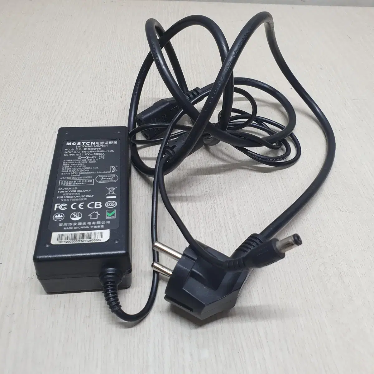 모니터용 AC ADAPTER 12V 3A