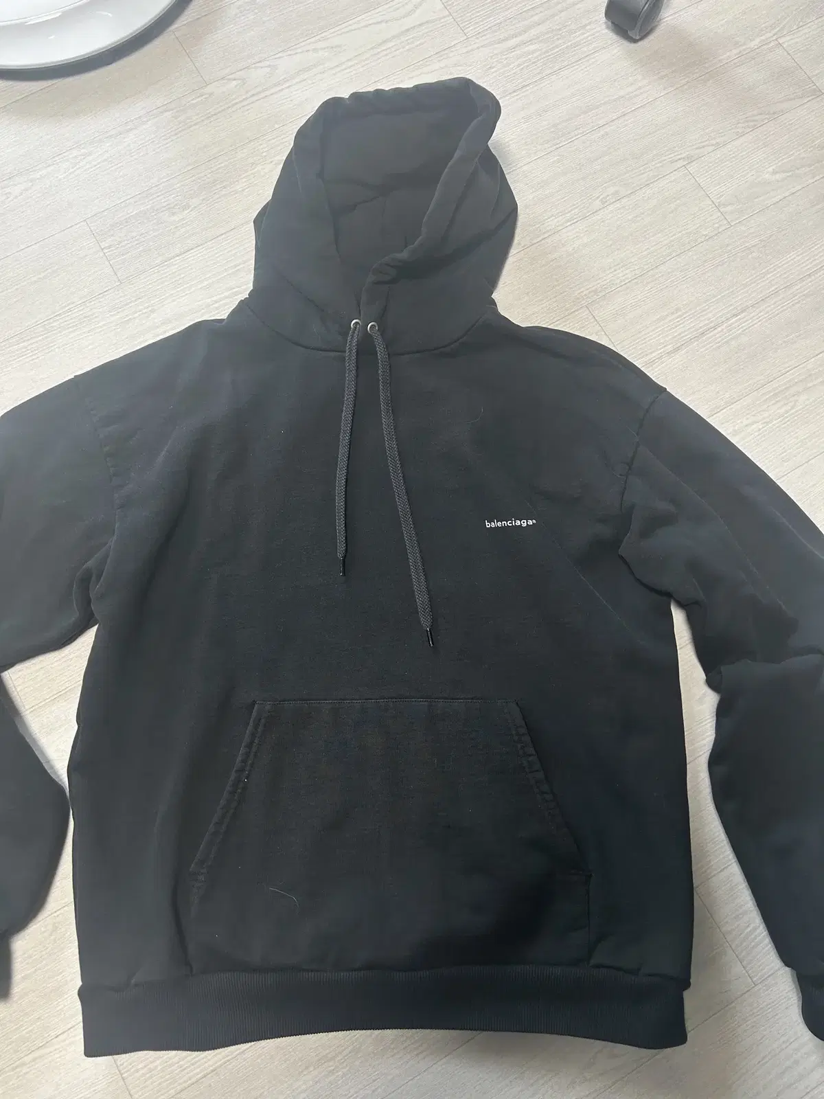 Balenciaga Small Logo Hoodie