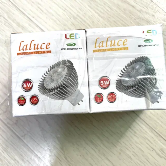 LALUCE LED MR16 5W DC12V 4000K