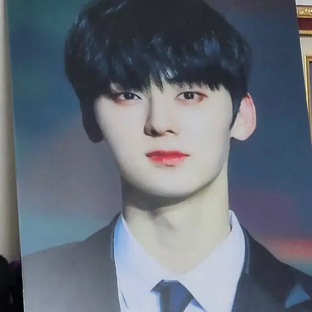 황민현 a3 액자