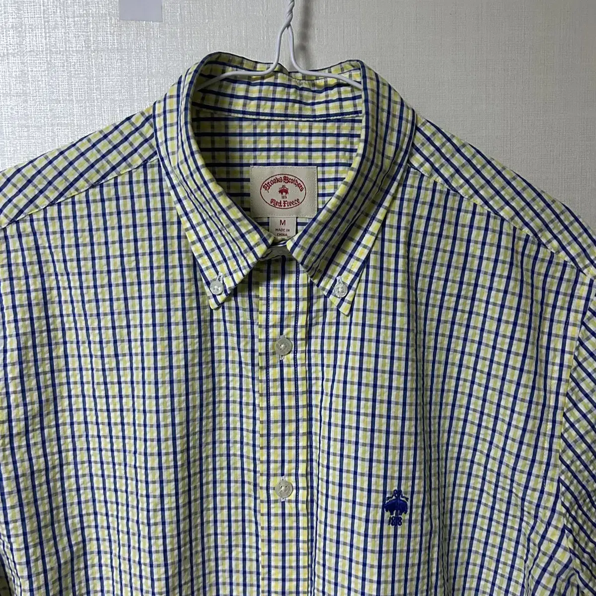 Brooks Brothers Seersucker Short Sleeve Shirt