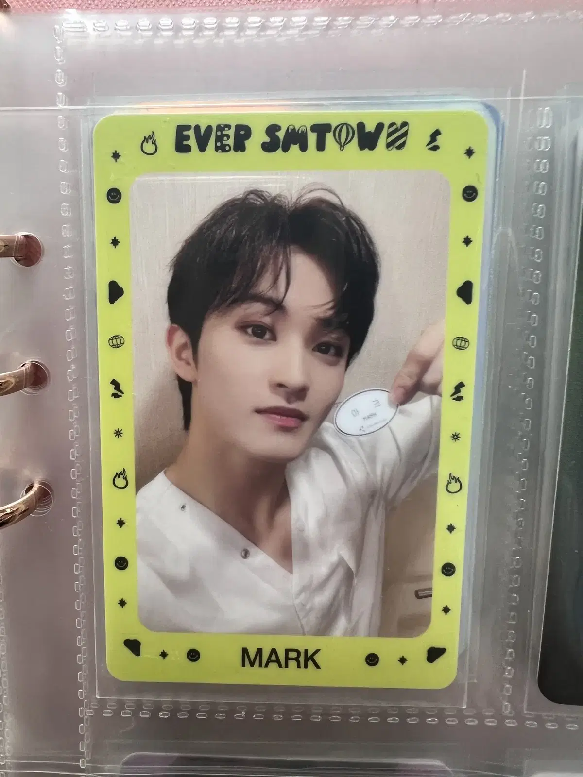 NCT nct mark Everland Admission Photocard