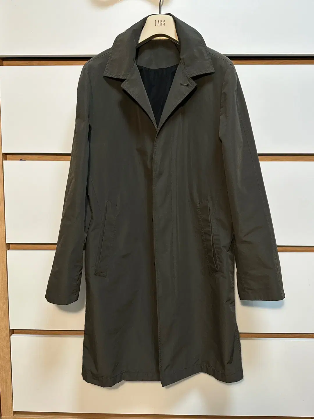 Trench Maccoat Carcoat Trench Maccoat in Italy Eleventy Eleventy