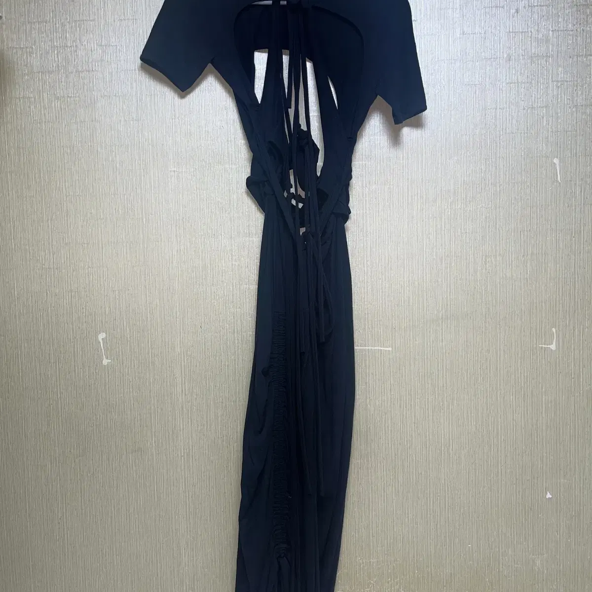 Hyein Seo Black Macrame Dress