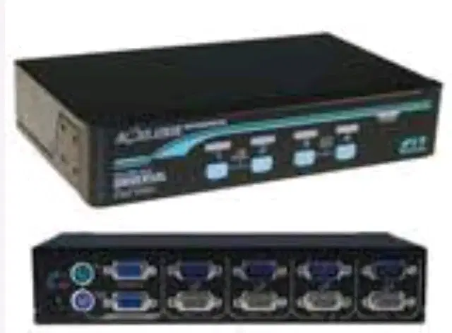 REXTRON 1-4 USB/PS2 Dual Video (VGA) KVM