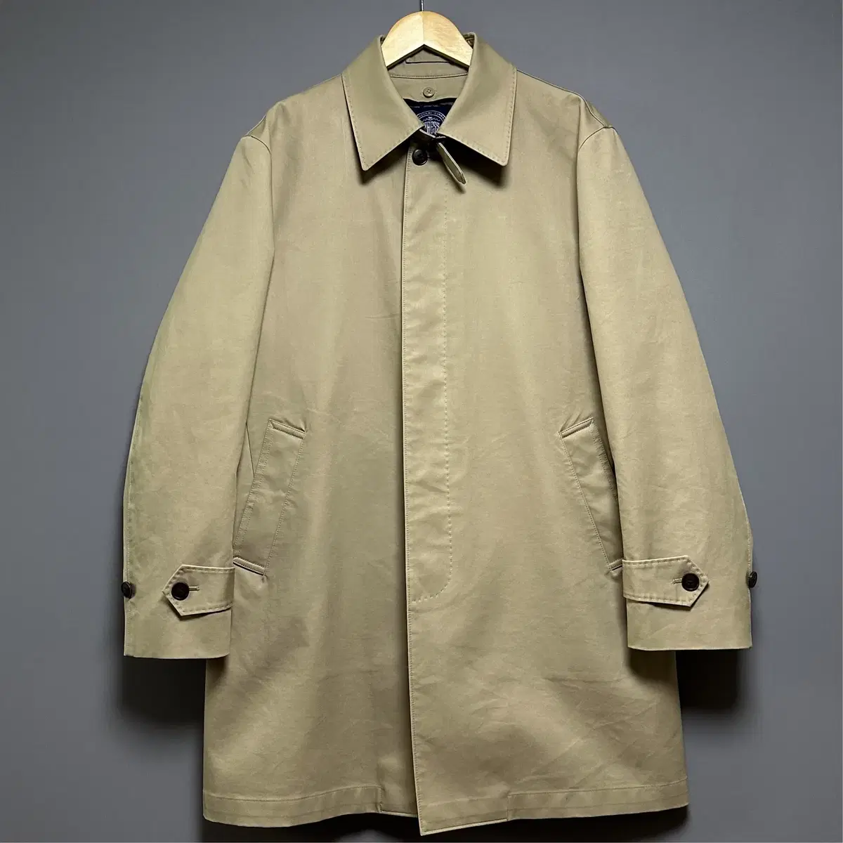 [XL]J.PRESS J.PRESS Single Trench Coat