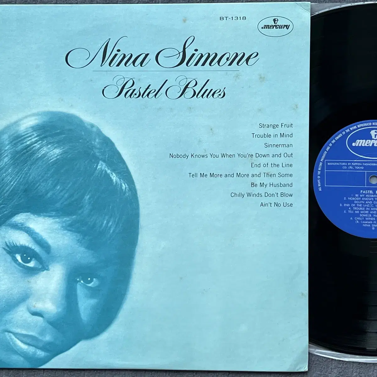 LP : Nina Simone - Pastel Blues