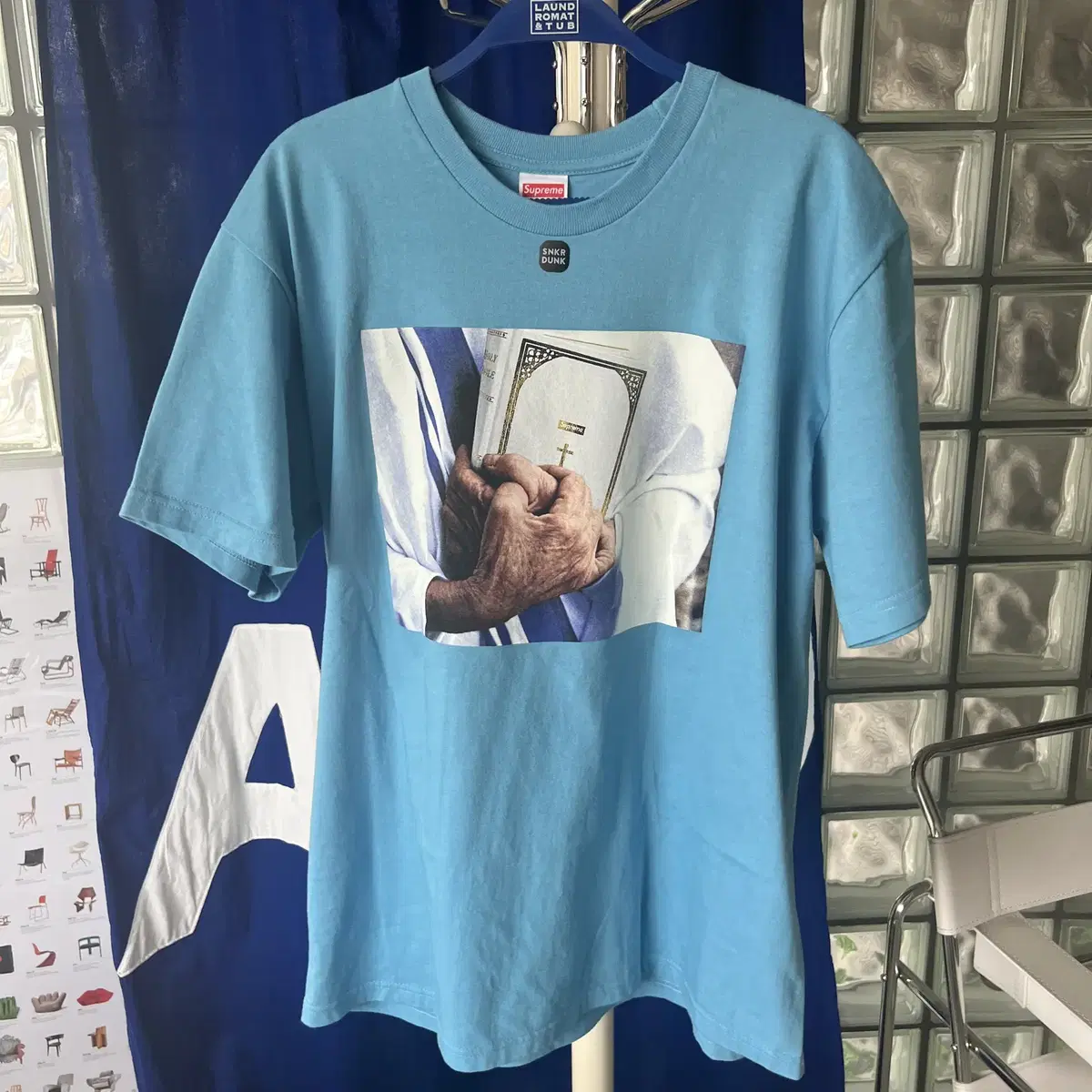 슈프림 바이블 티 supreme bible tee