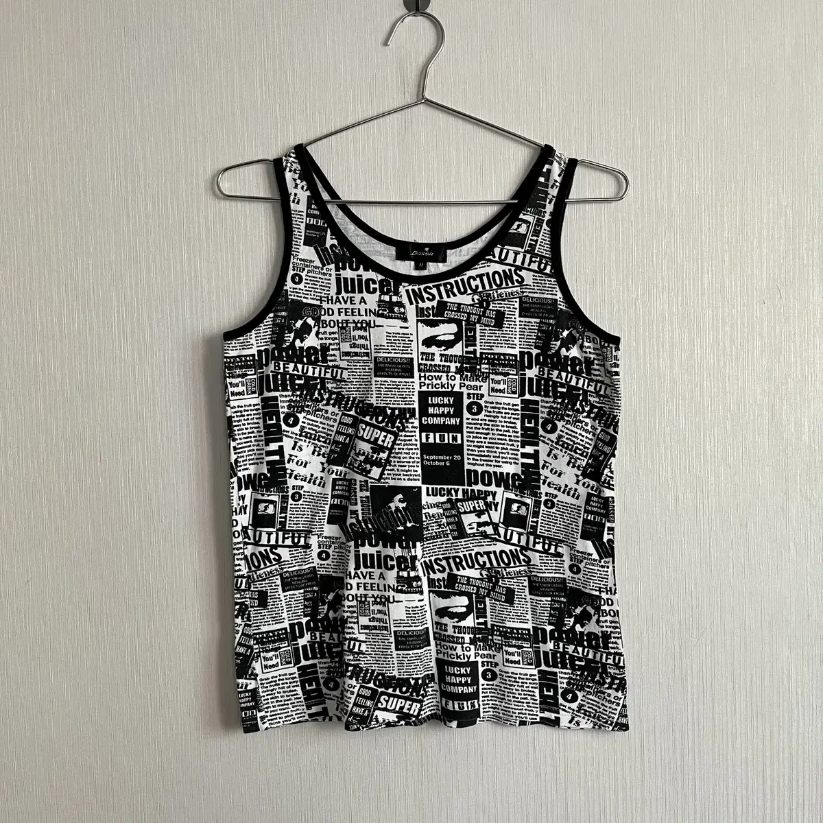 Newspaper printing sleeveless