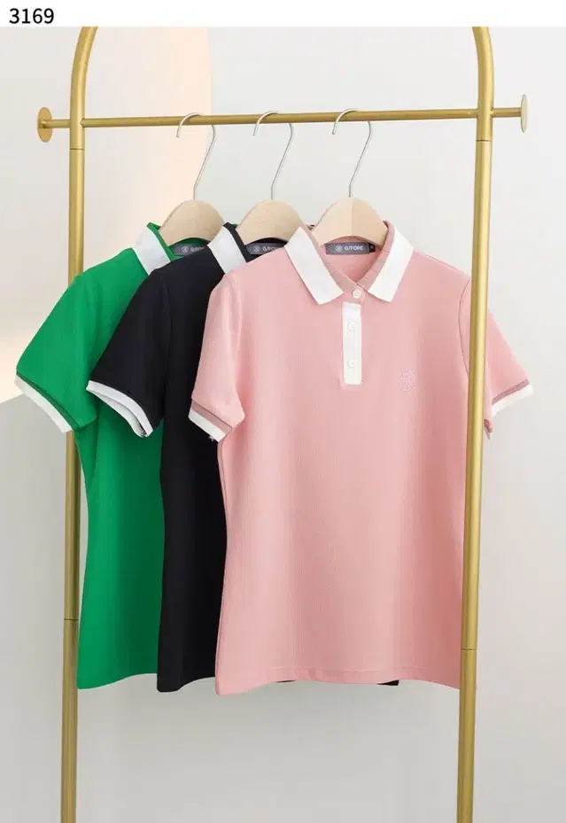 [G/F] COLLAR PIQUE POLO  T-SHIRT