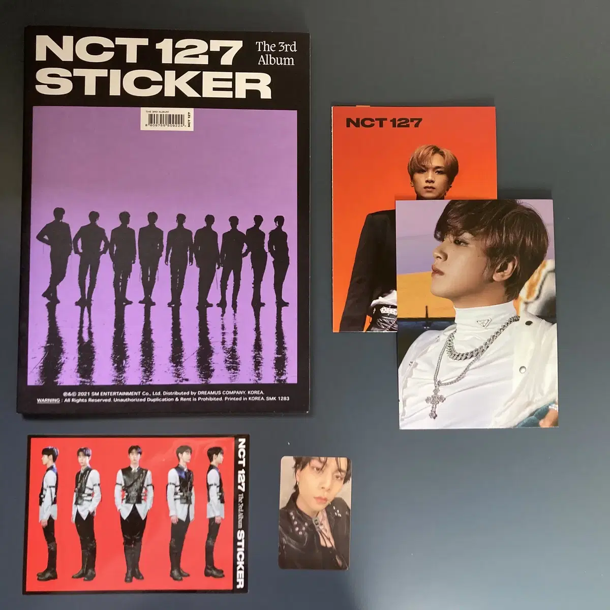 포카 포함 엔시티 127 스티커 nct 127 sticker 앨범