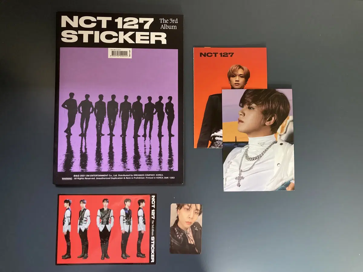 포카 포함 엔시티 127 스티커 nct 127 sticker 앨범