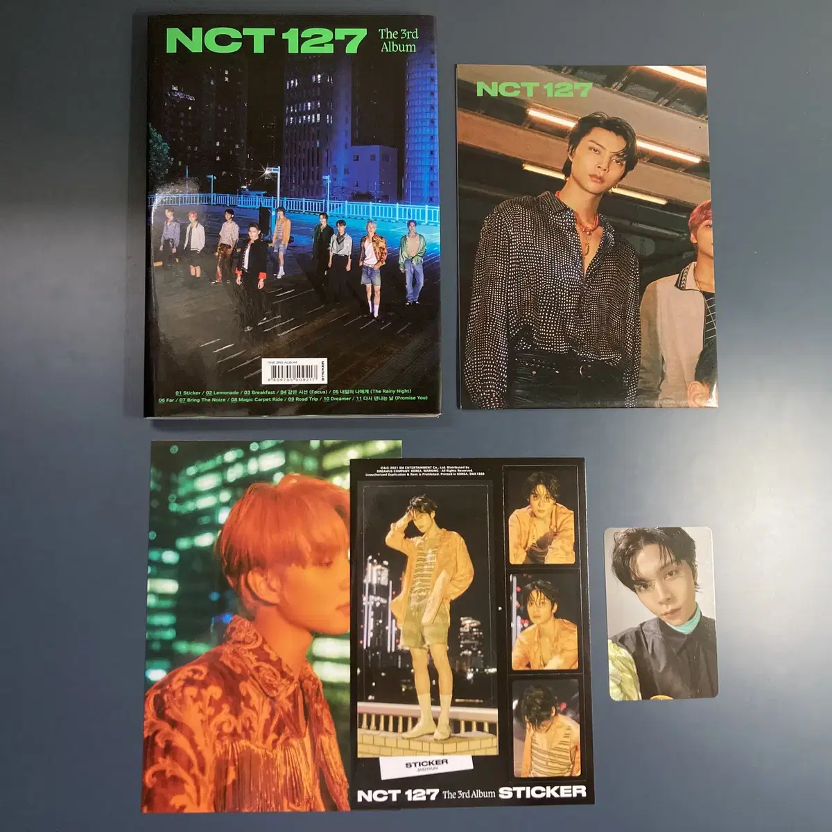 포카 포함 엔시티 127 스티커 nct 127 sticker 앨범