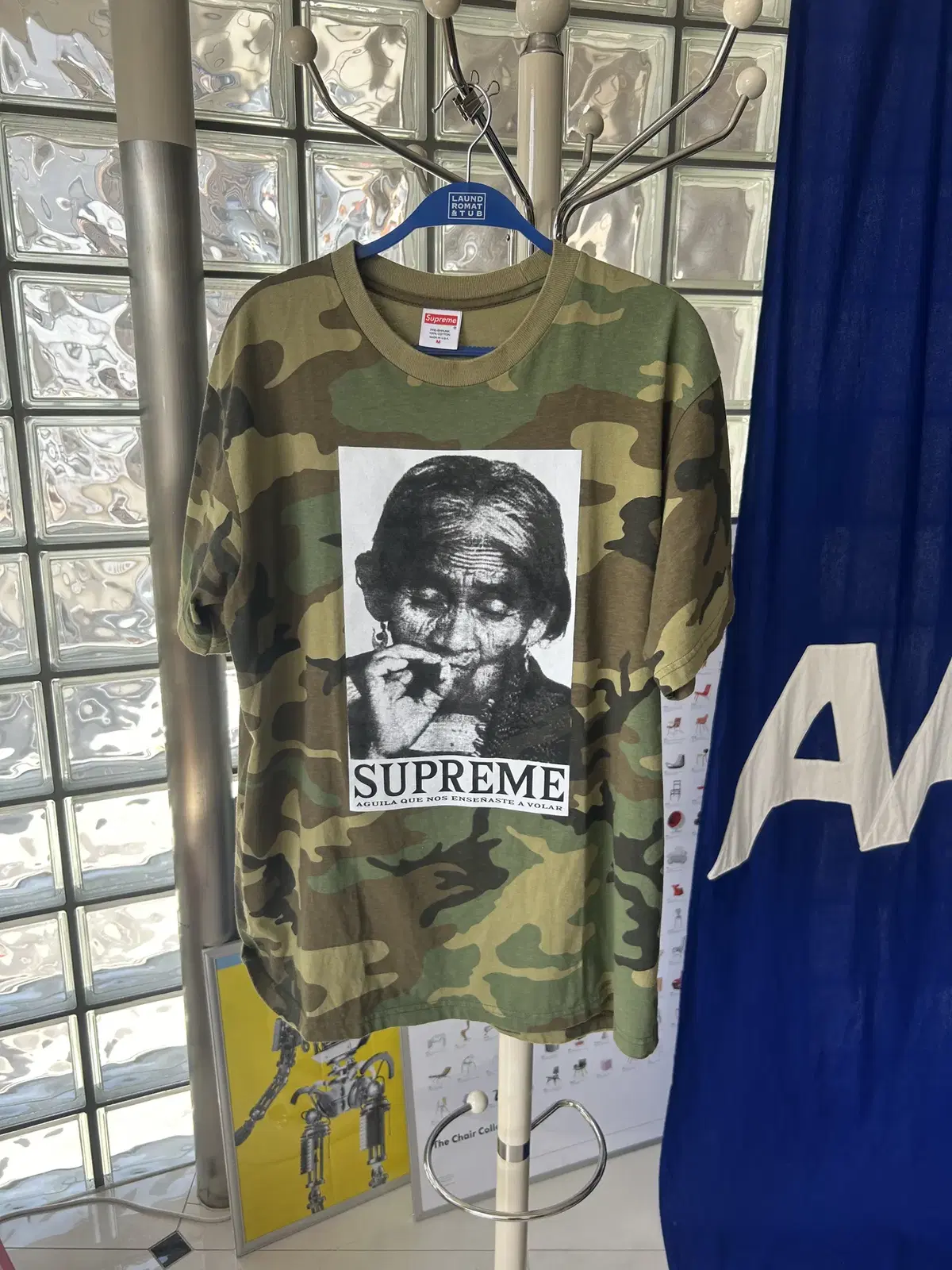 Supreme 19AW aguila tee woodland tee