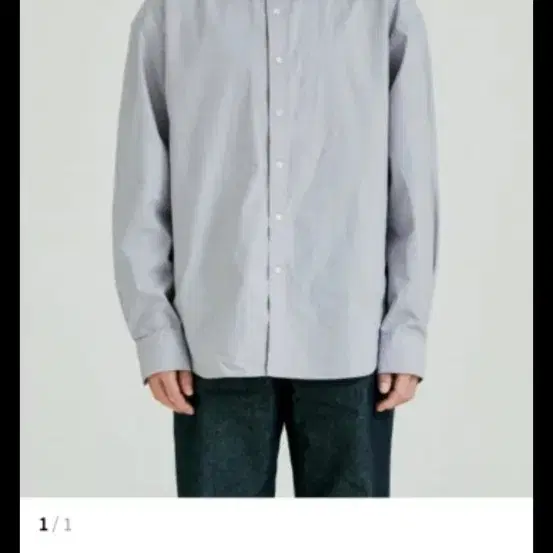 유니온블루 LAUNDRY SHIRT (LAVENDER GRAY) M사이즈