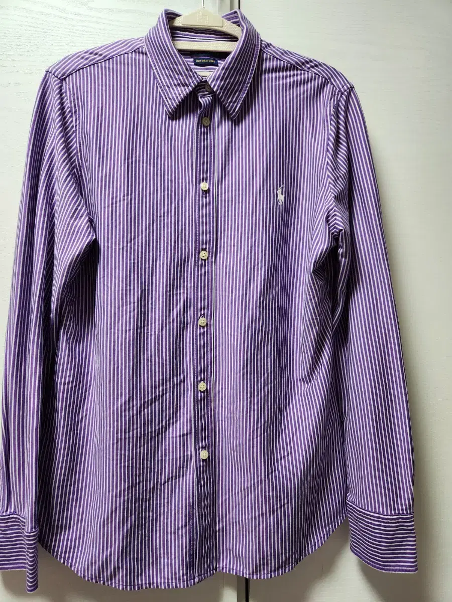 Polo knit dress shirt L