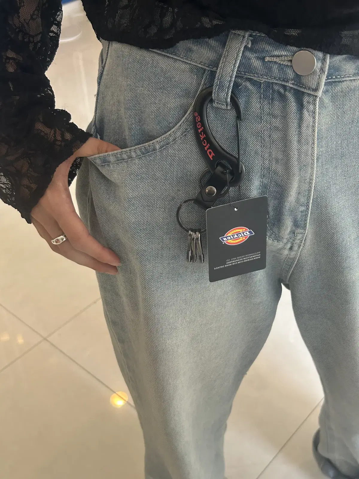 디키즈 키링 dickies key holder