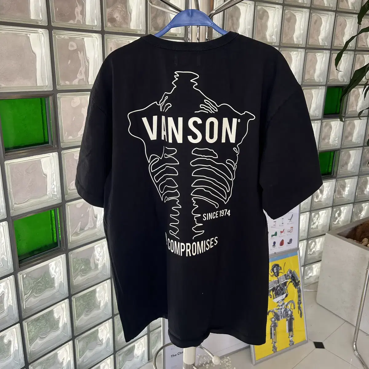 밴슨 본 티vanson bone tee nvst-2416