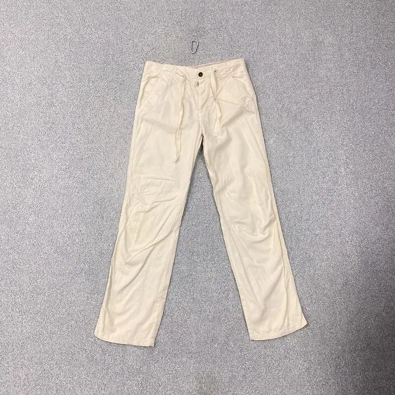 Zara Jins Cream Cotton Trousers M