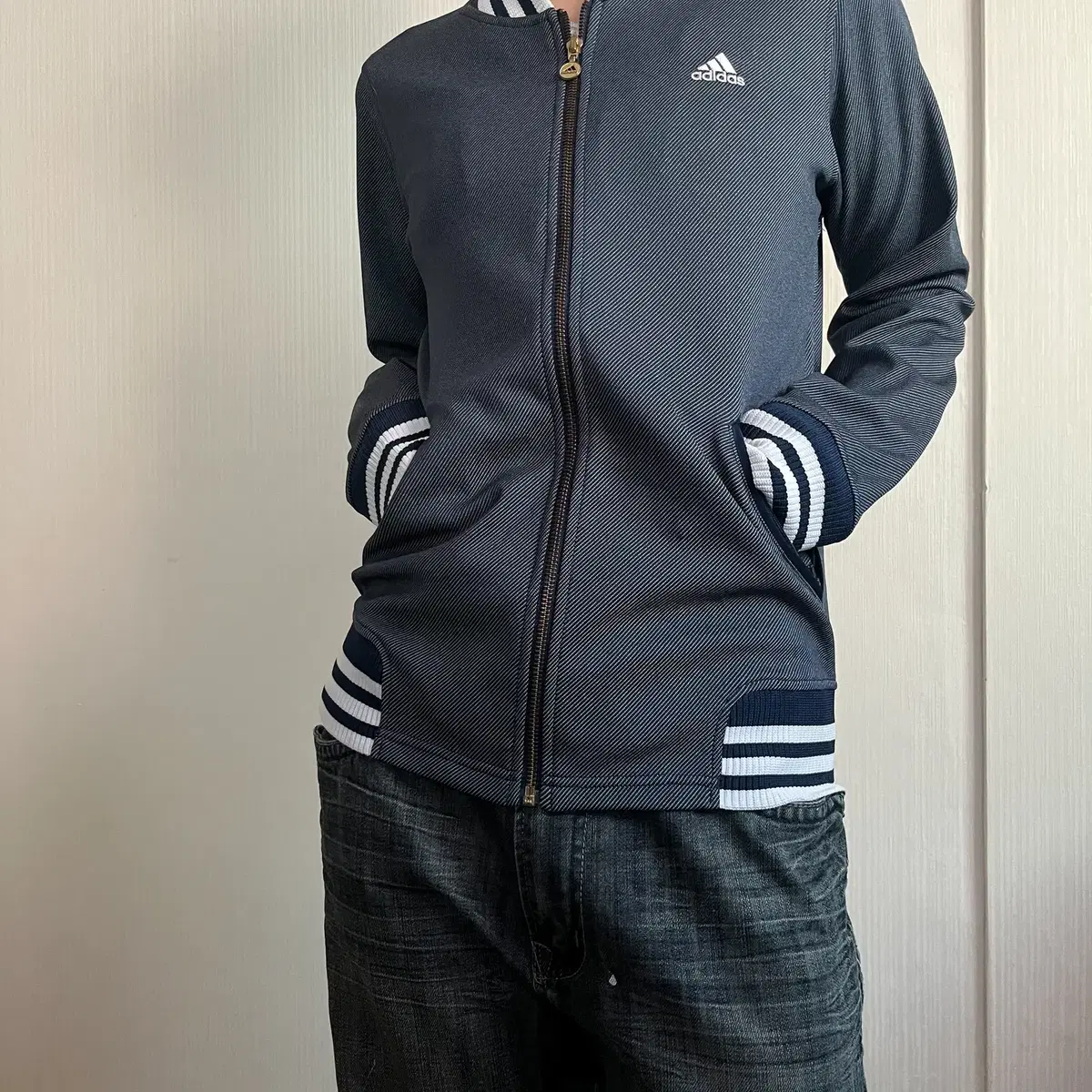 Adidas jersey blouson