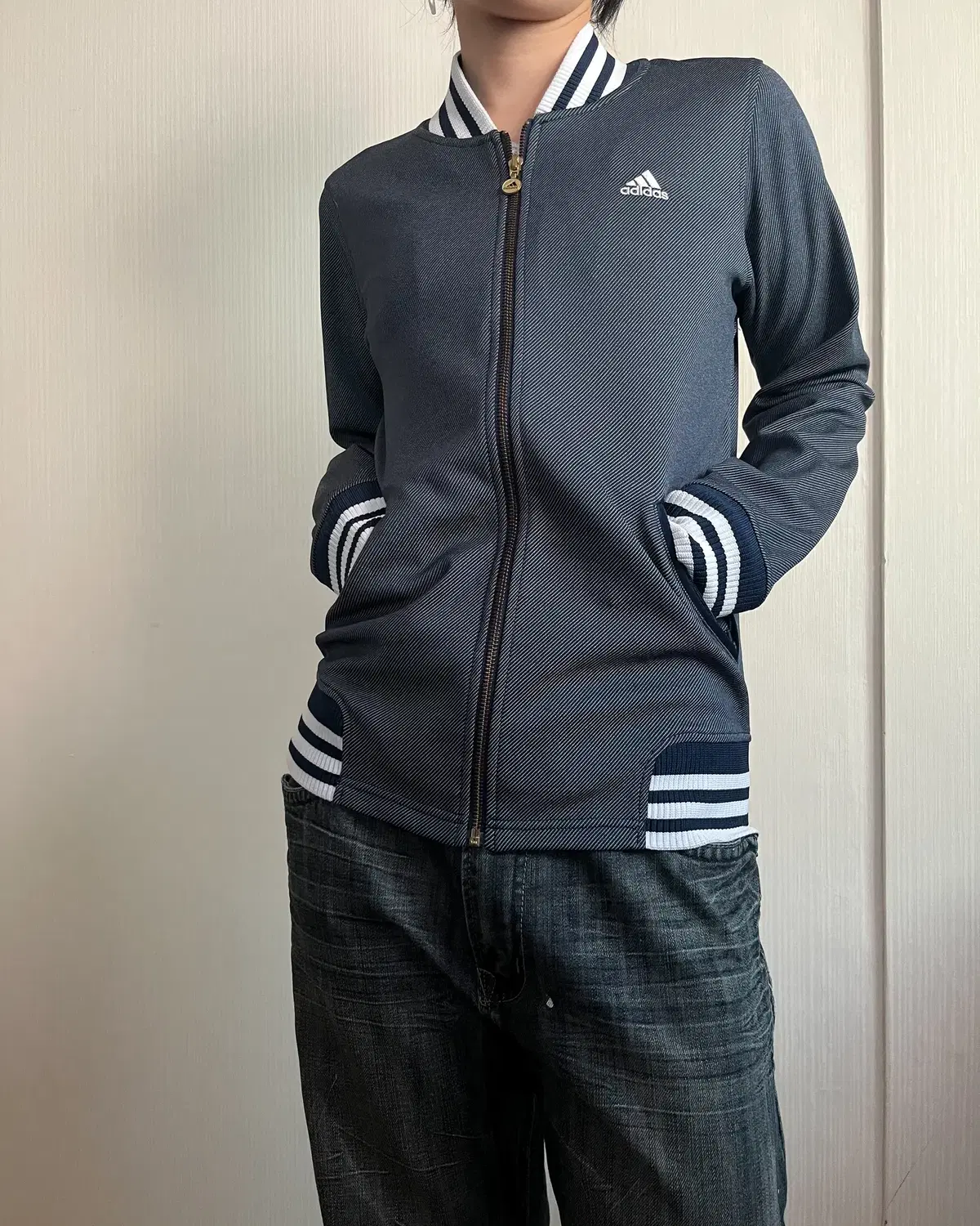 Adidas jersey blouson