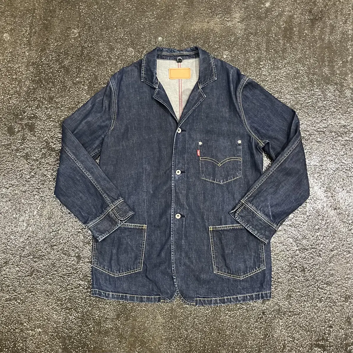 00s Levis Denim Blazer Jacket (100-105)