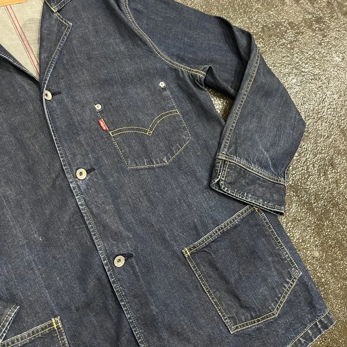 00s Levis 데님 블레이저 자켓 (100-105)