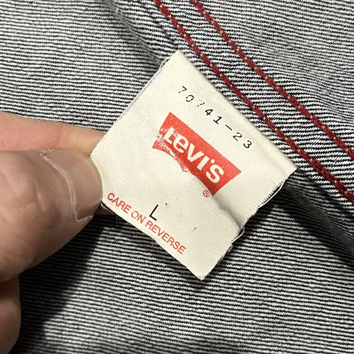 00s Levis 데님 블레이저 자켓 (100-105)