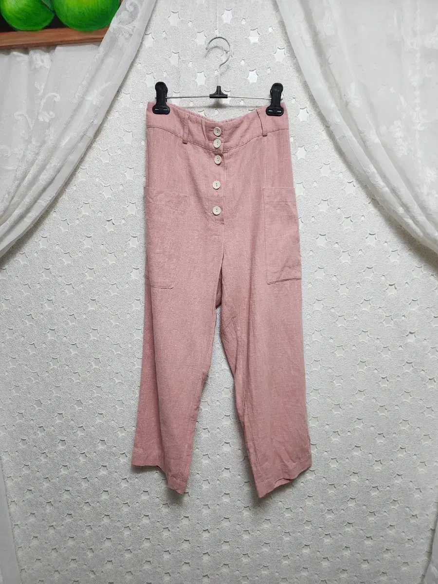 Pink Mahong-bang Pants Women's 55