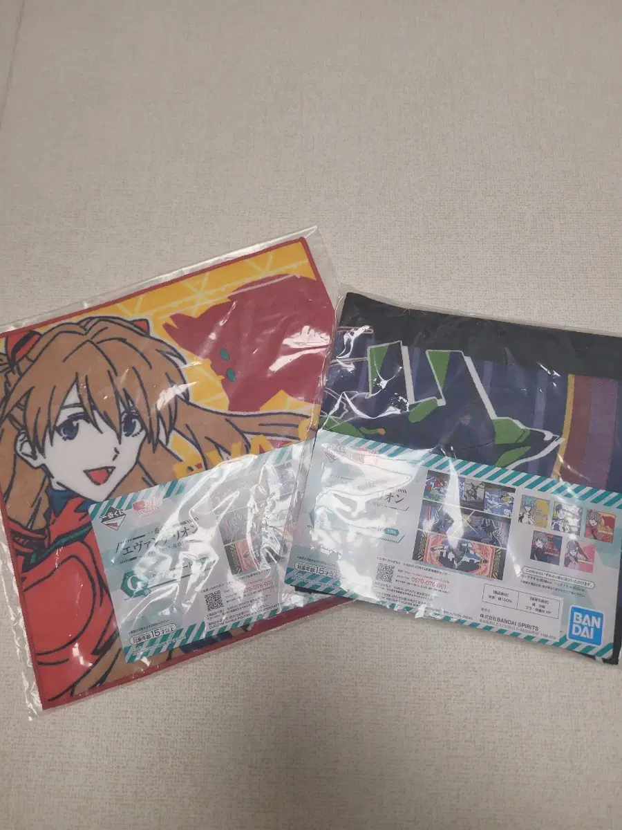 Unsealed Evangelion Goods Square Towel Long Towel Set Asuka Chohogi