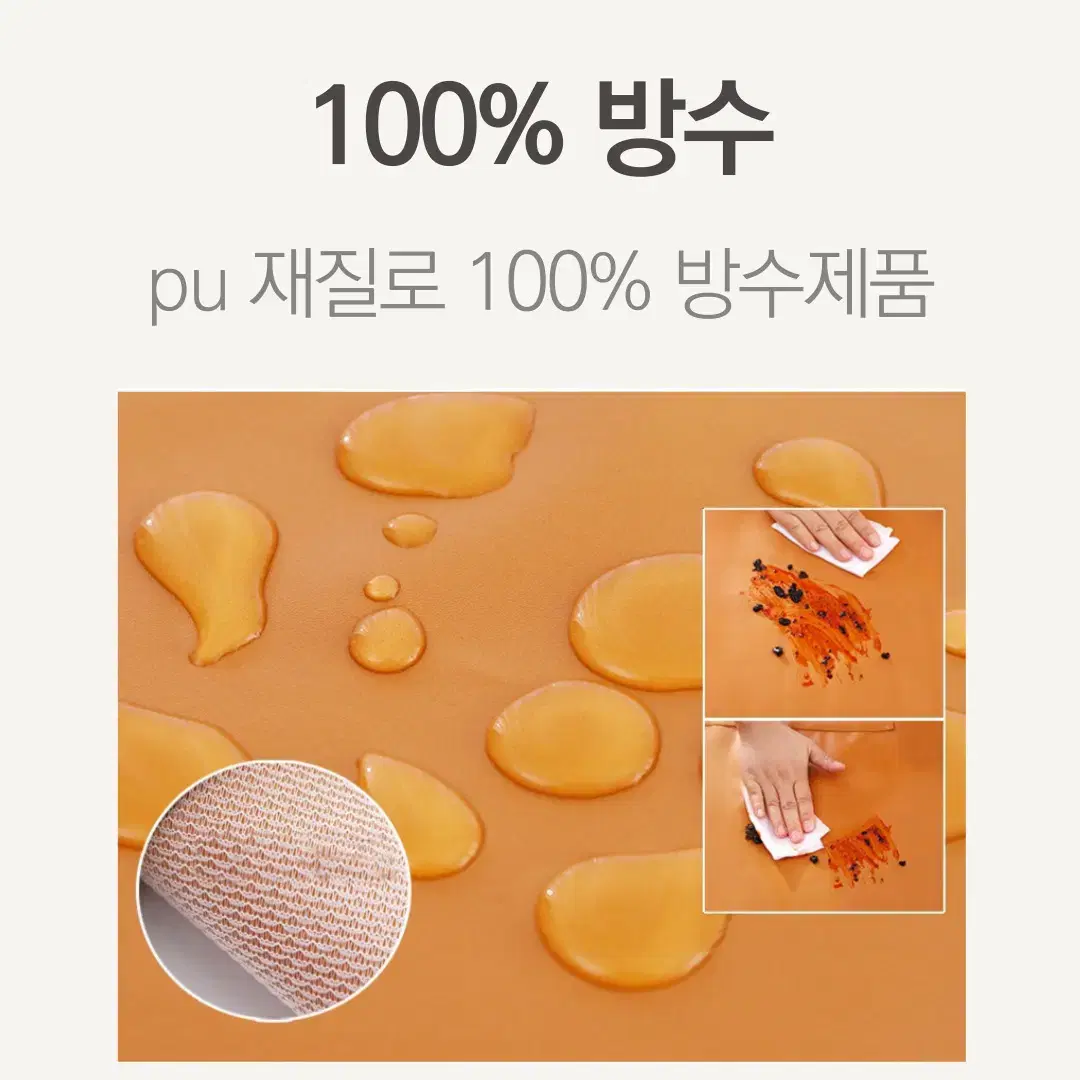 카페 주방 바리스타 고급 100% 방수앞치마 새제품