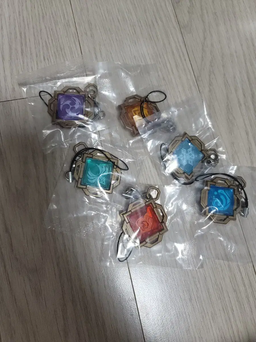 Genshin Impact God's Eye Bushido Gacha Riwal 6 pieces for sale