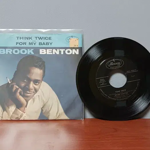 7인치 싱글 lp_Brook Benton "Think Twice"