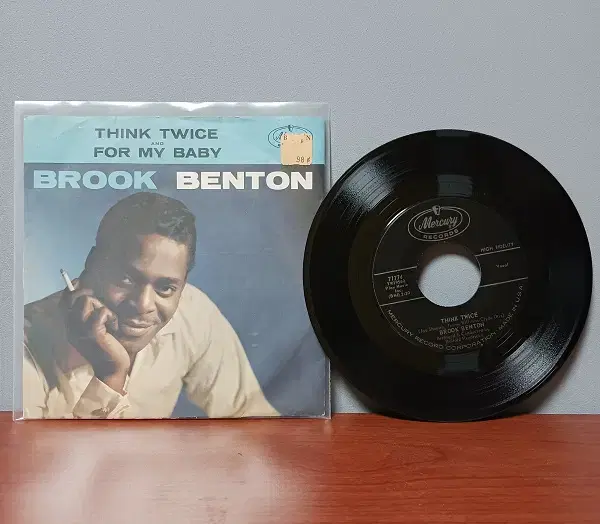 7인치 싱글 lp_Brook Benton "Think Twice"