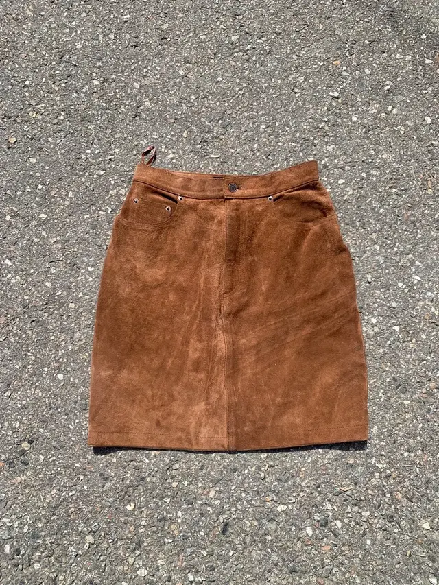 [26] 90s Polo ralph lauren leather skirt