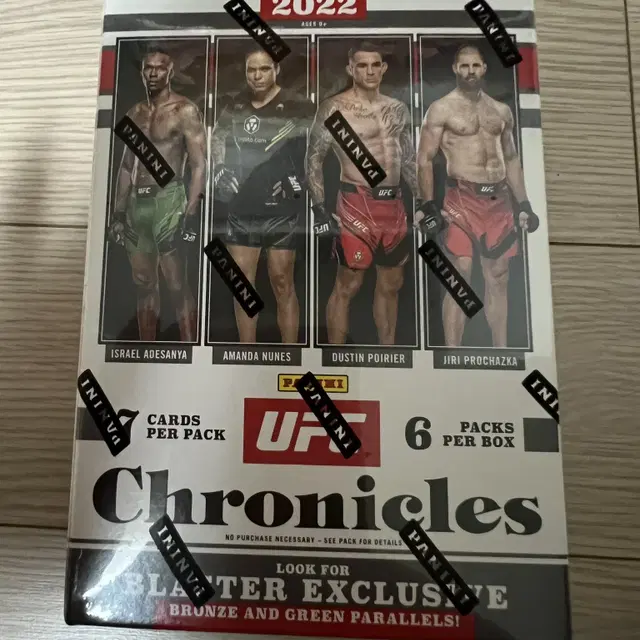 2022 파니니 UFC 크로니클 블라스터박스