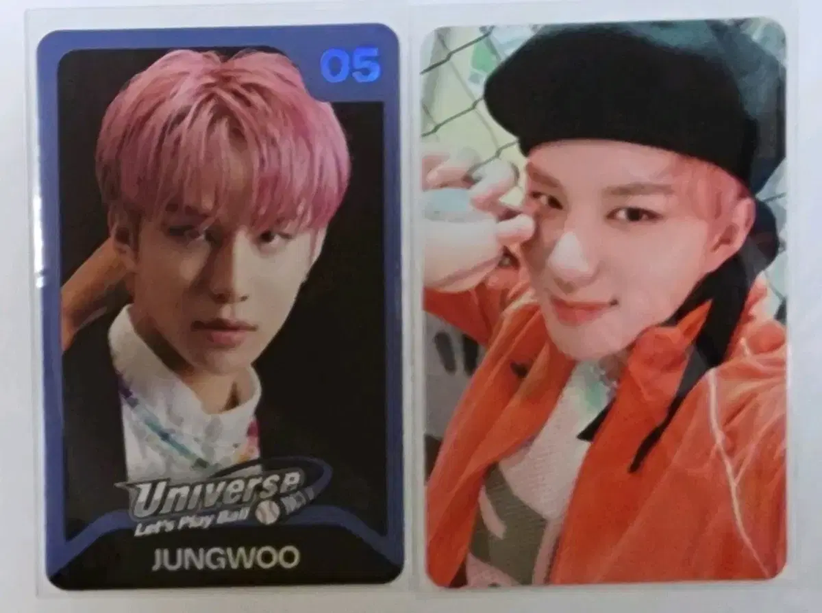 NCT NCT Universe Trading kard sets jungwoo photocard tc full set sells