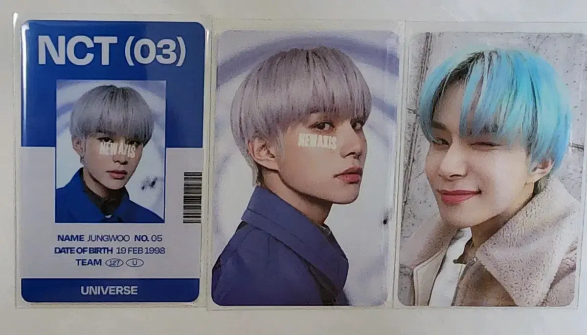 NCT NCT Universe ID kard Photo Card Set jungwoo photocard Full Set