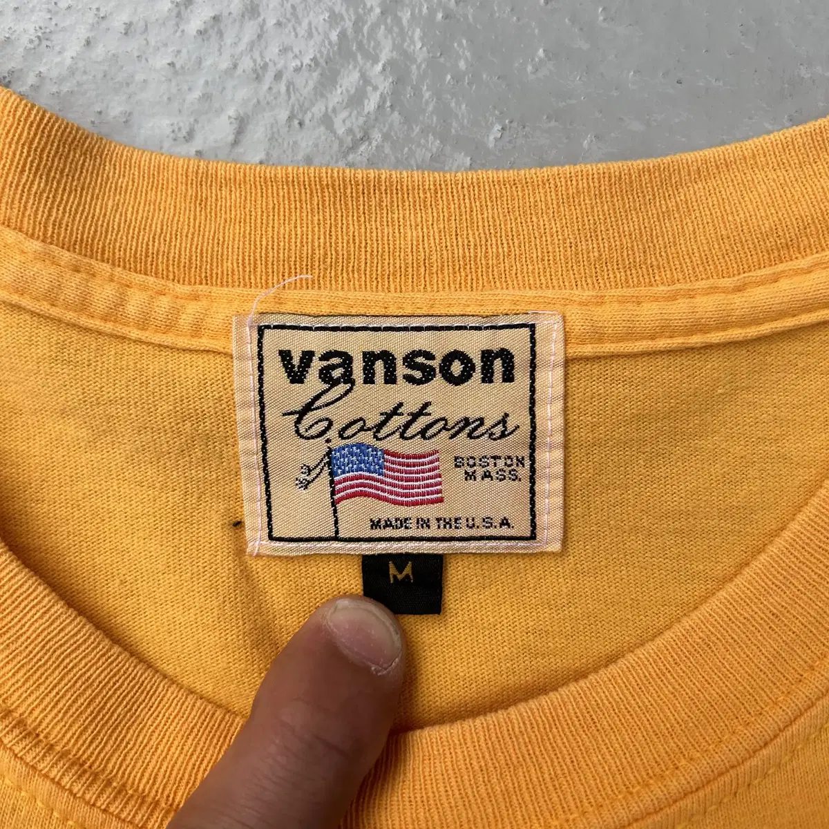 Vanson leather 스타 티셔츠