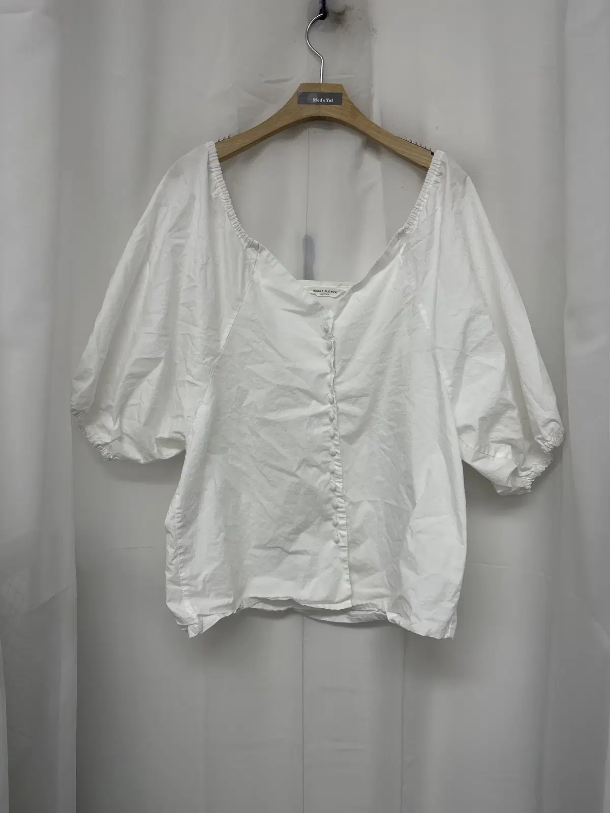 Perfume blouse white yellow