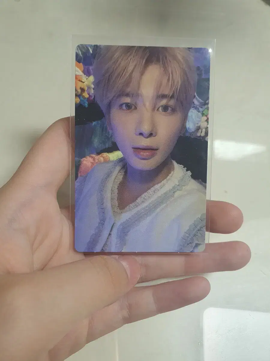 txt suga rushride temptation taehyun photocard