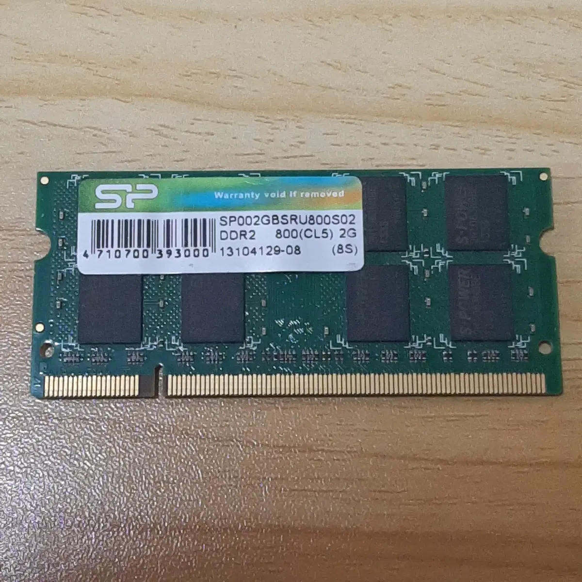 실리콘파워 노트북용 DDR2 2G 램 (SP002GBSRU800S02)