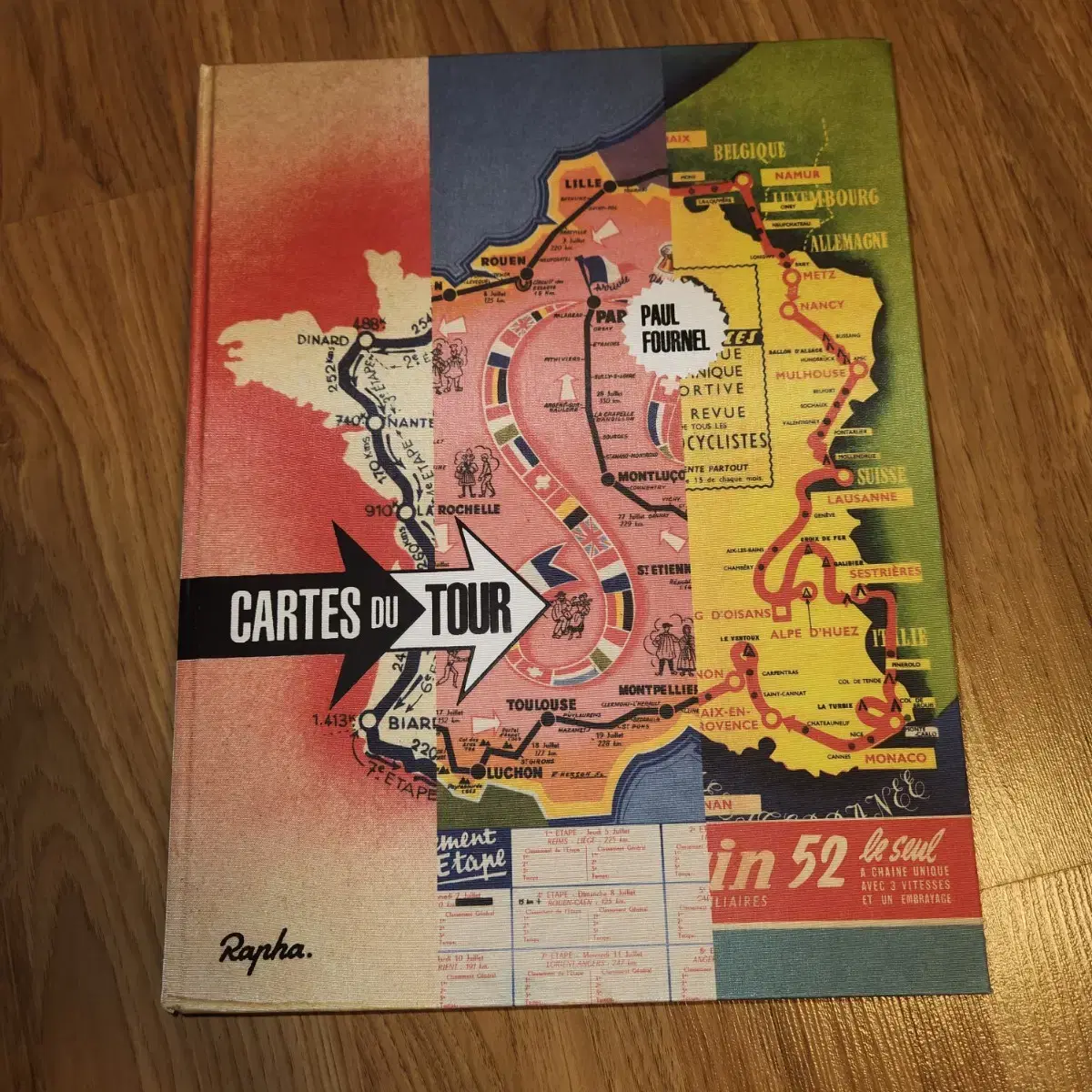 (Bicycle) Paul Fournelle Cartes du tour books