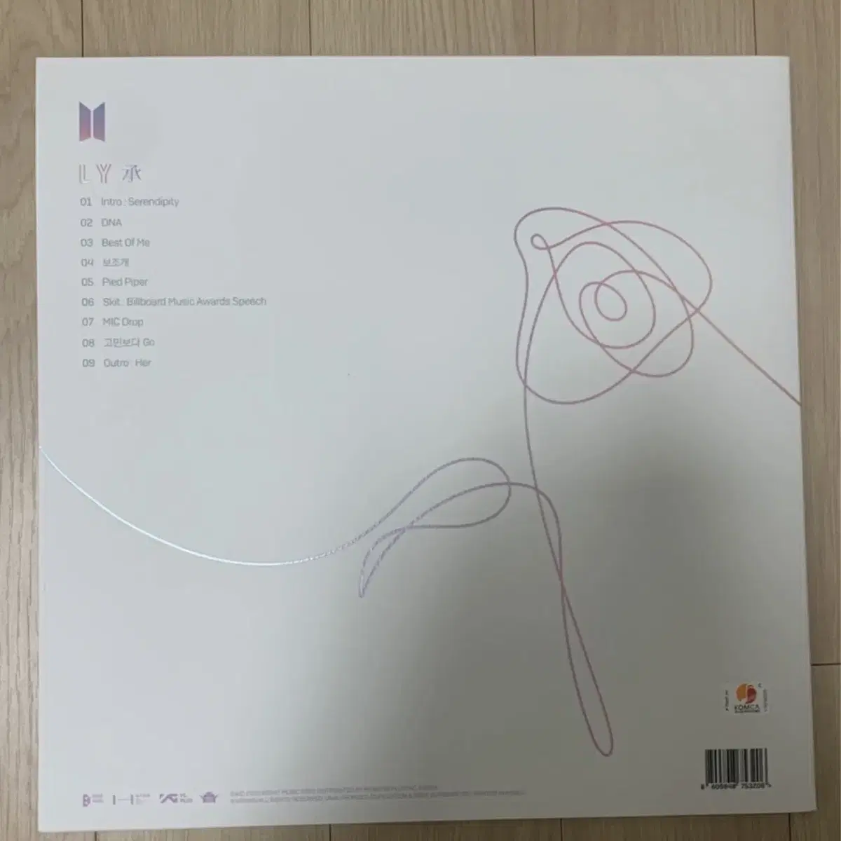 bts love yourself lp