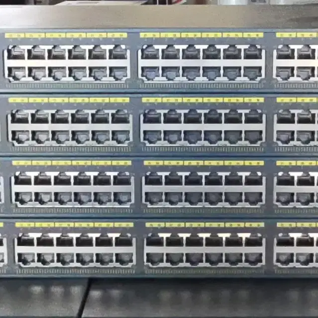 Cisco WS-C2960+48TC-L 시스코 스위치허브