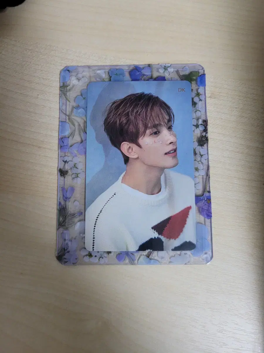 Seventeen dk polpless polynflower hmv photocard