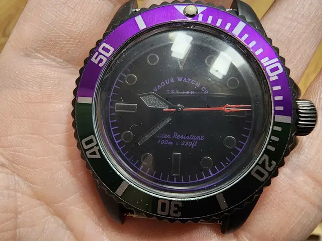 radio eva x vague watch EVA BLK SUB