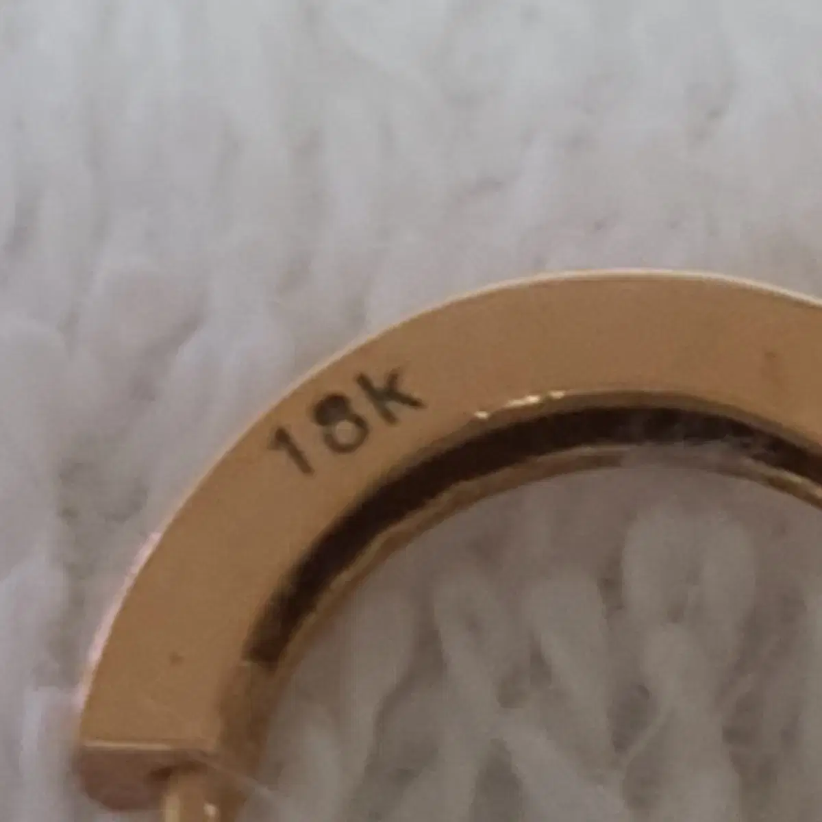 18k  귀걸이