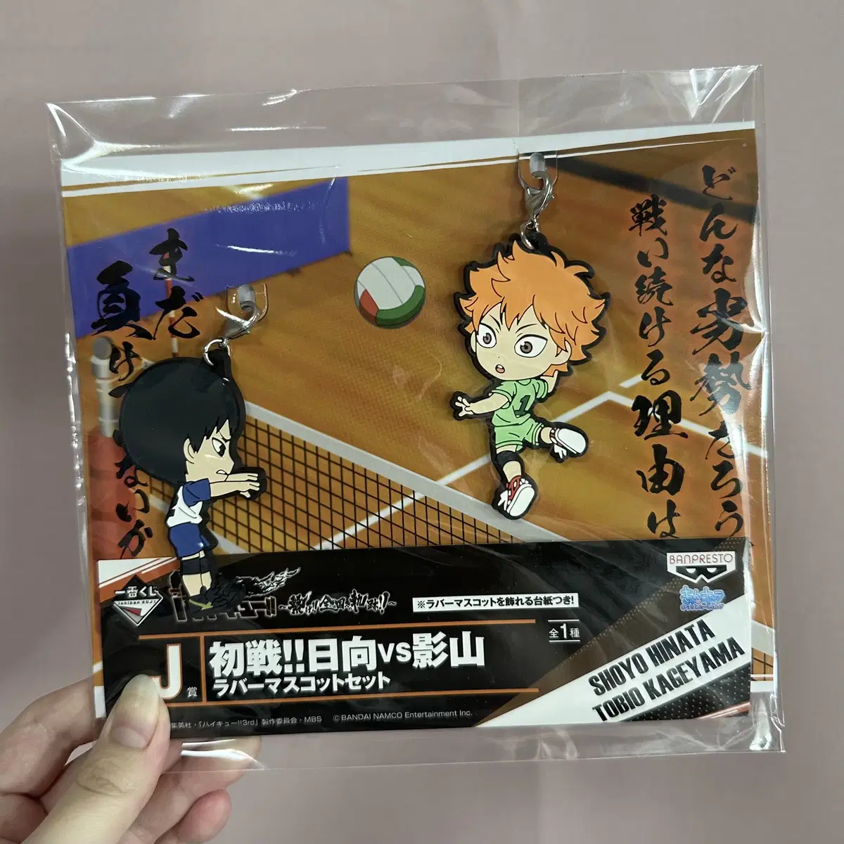 Haikyuu Kageyama hinata keyring Set wts sells